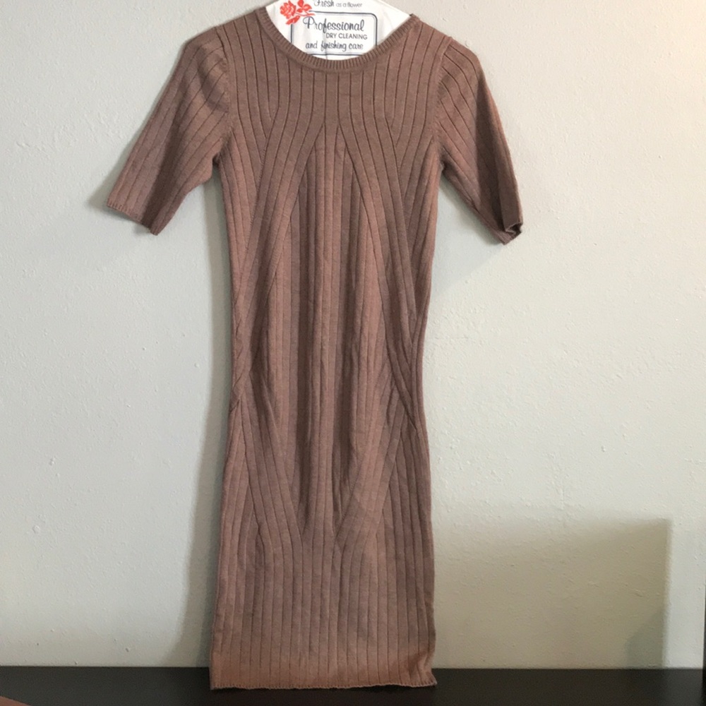 Pink rose dress